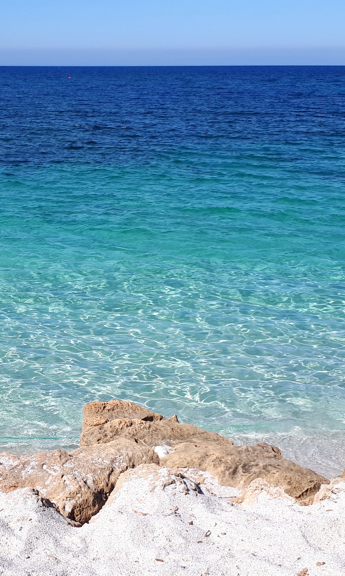 Meer mit Reissand