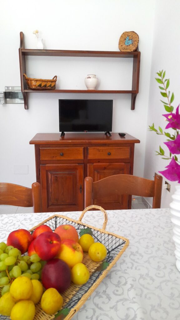 Casa Mirto - Esstisch Detailaufnahme