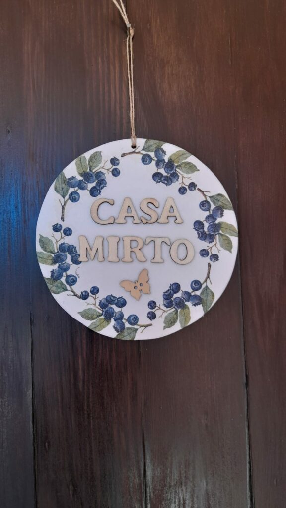 Casa Mirto - Türschild
